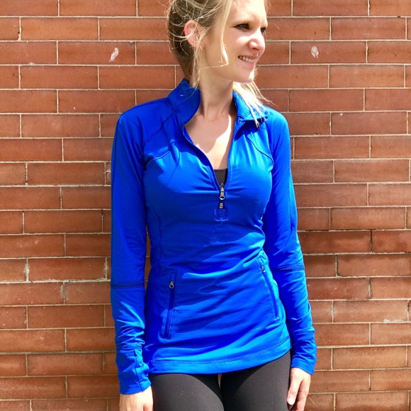 lululemon athletica Tops - Lululemon Race with Grace 1/2 Zip